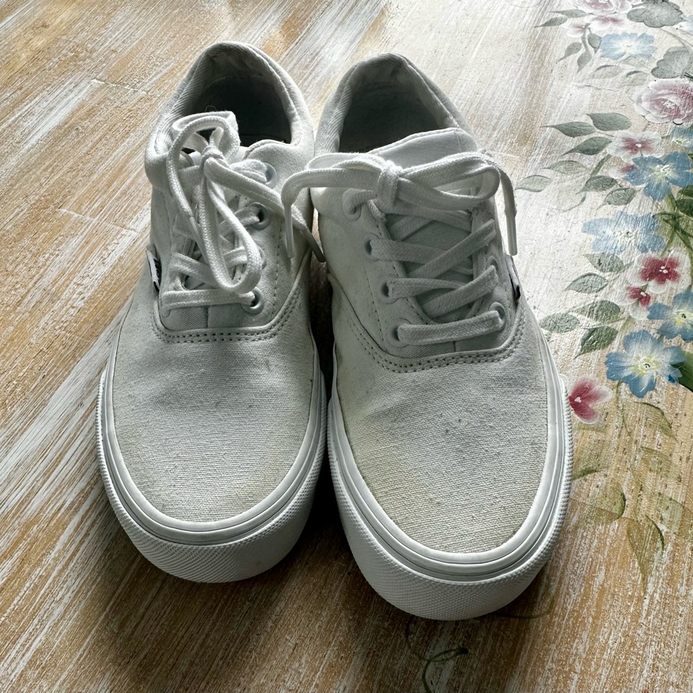 Vans Women's White Sneakers